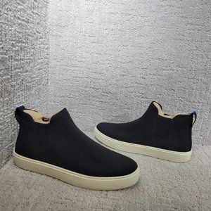 Rothy's The Chelsea Women's Size US 10 Black Solid Pull On Ankle Boots Shoes NEW